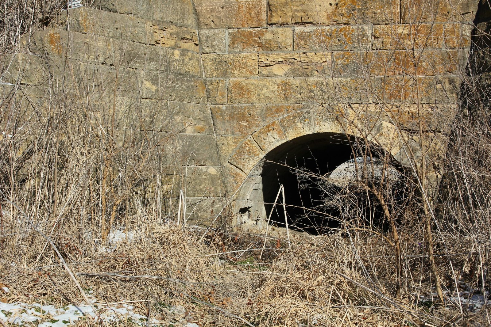West abutment